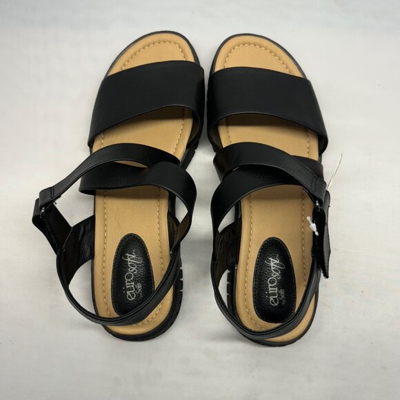 Euro Soft by Sofft Sandals Women's 9.5 W Black sandals adjustable straps NWT - Picture 16 of 16